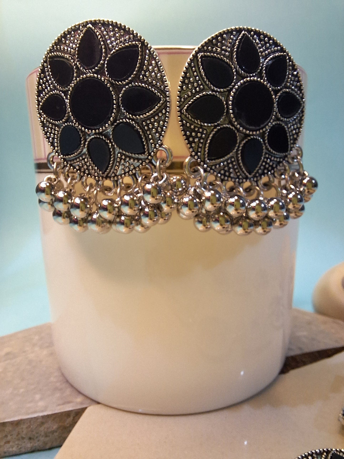 Noor-e-Siyah Black Necklace Set