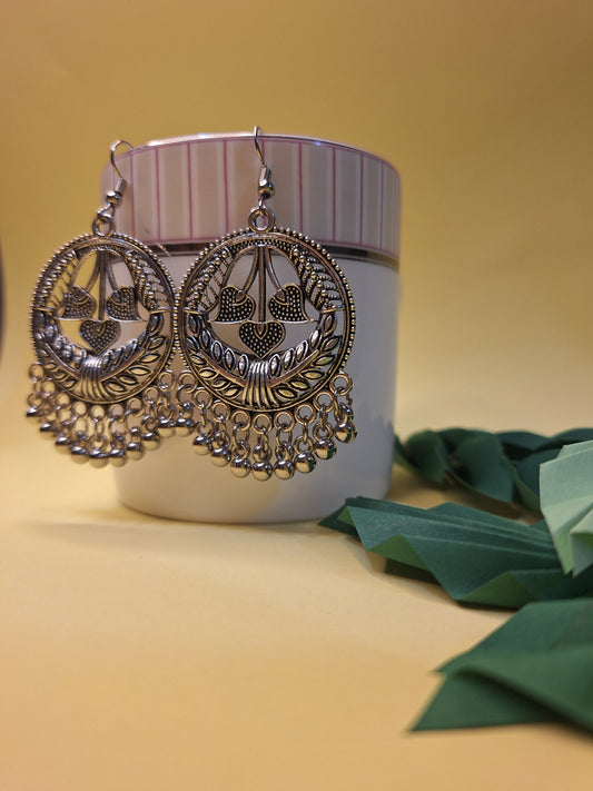 Shahnoor Silver Earrings