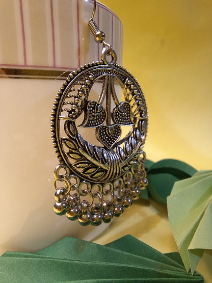 Shahnoor Silver Earrings